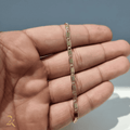 Pulseira Piastrine 4mm - Banhada a Ouro 18k