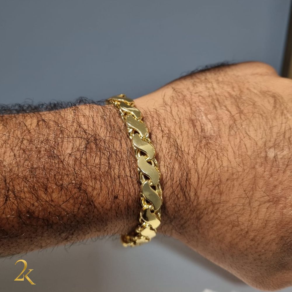 Pulseira Freso S 8mm - Banhado a Ouro 18k