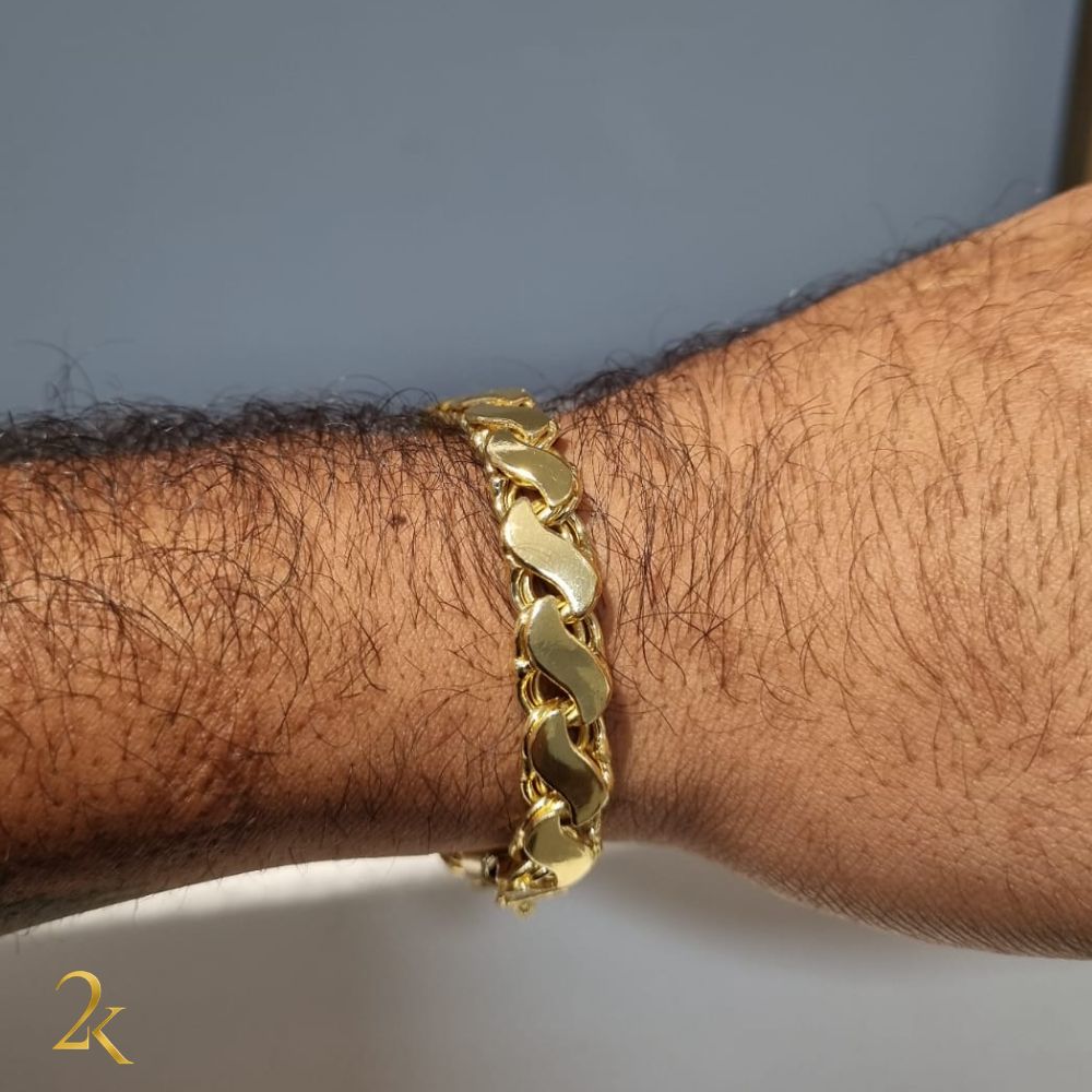Pulseira Freso S 8mm - Banhado a Ouro 18k