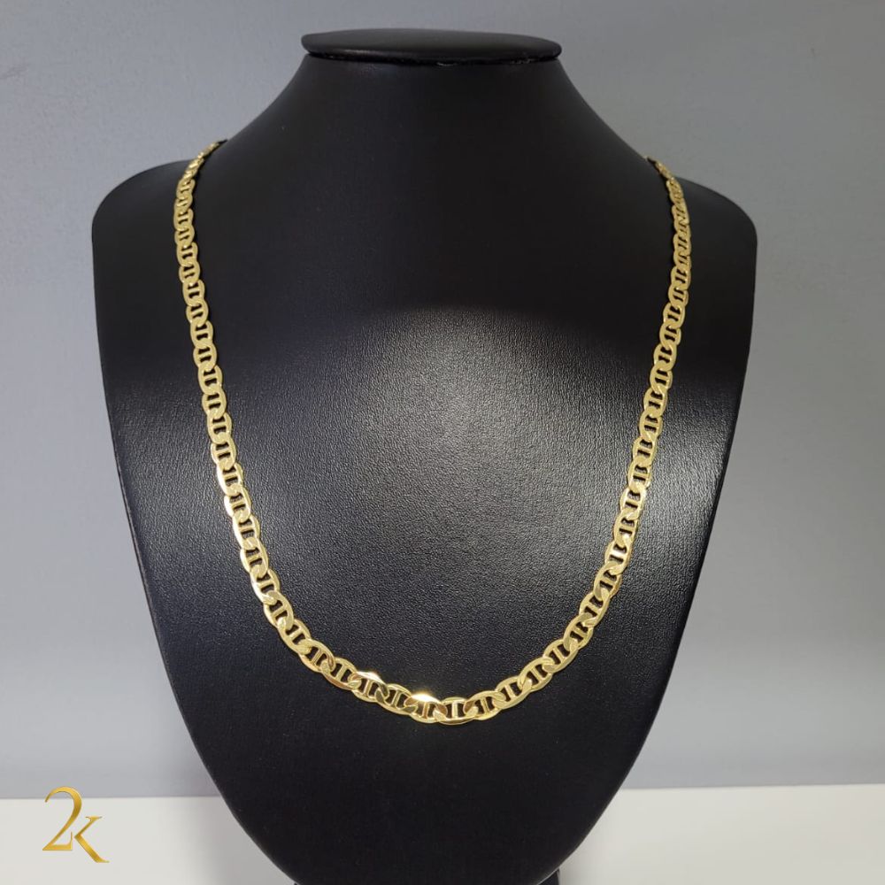 Corrente Piastrine 6mm - Banhada a Ouro 18k