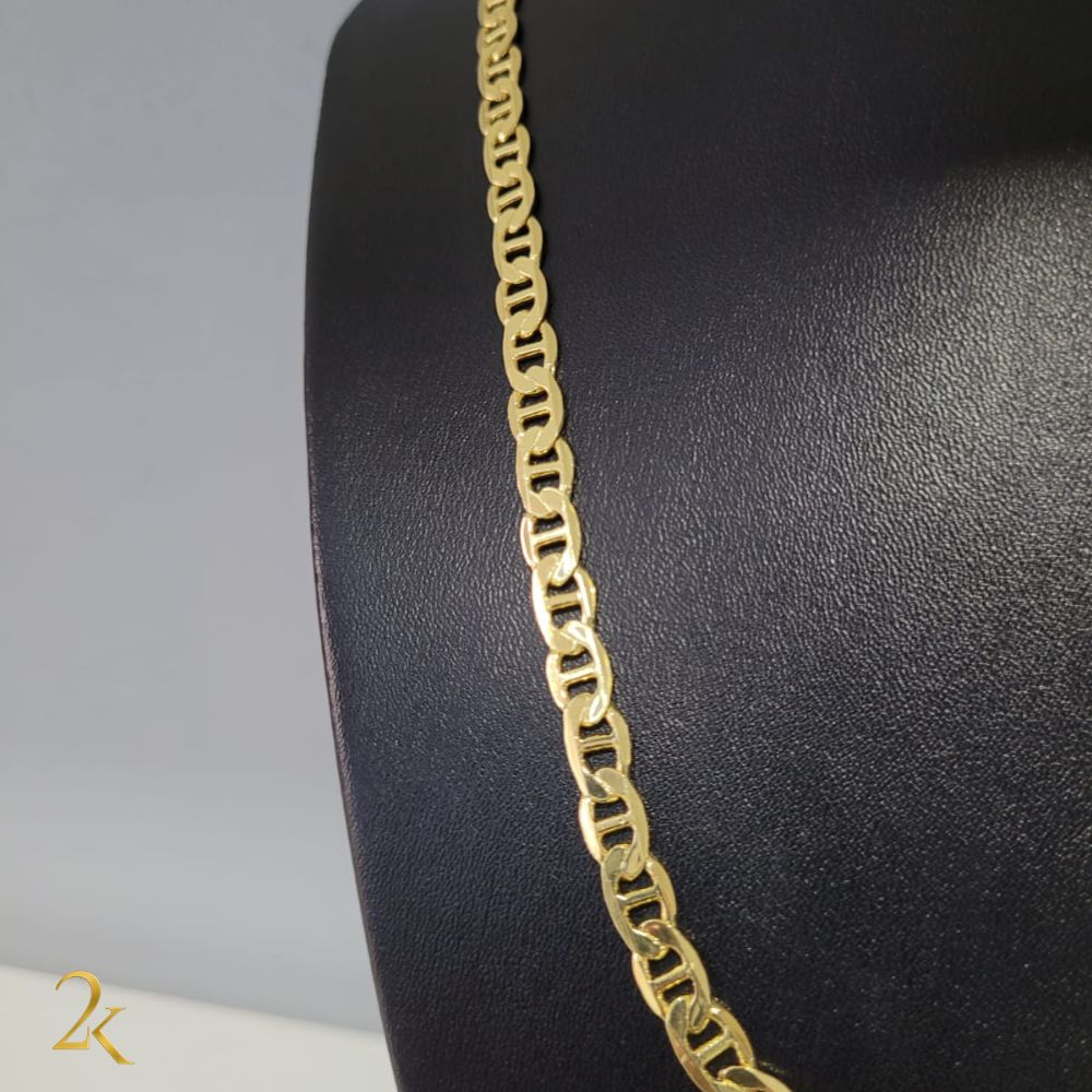 Corrente Piastrine 6mm - Banhada a Ouro 18k